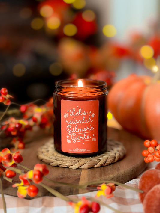 Let's Rewatch Gilmore Luxury Candle