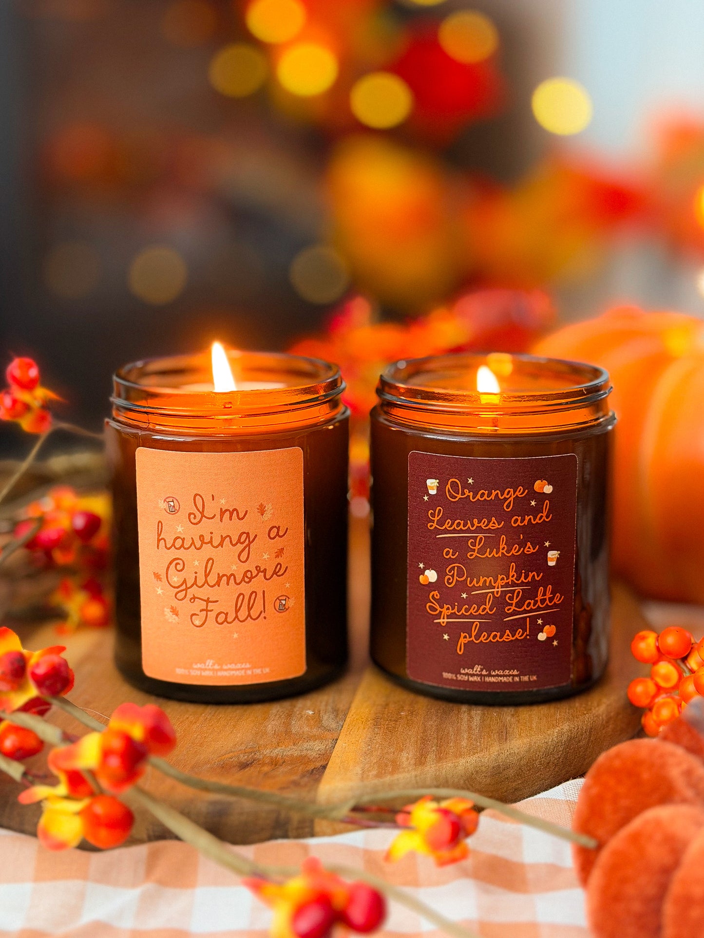 Having a Gilmore Fall Luxury Candle