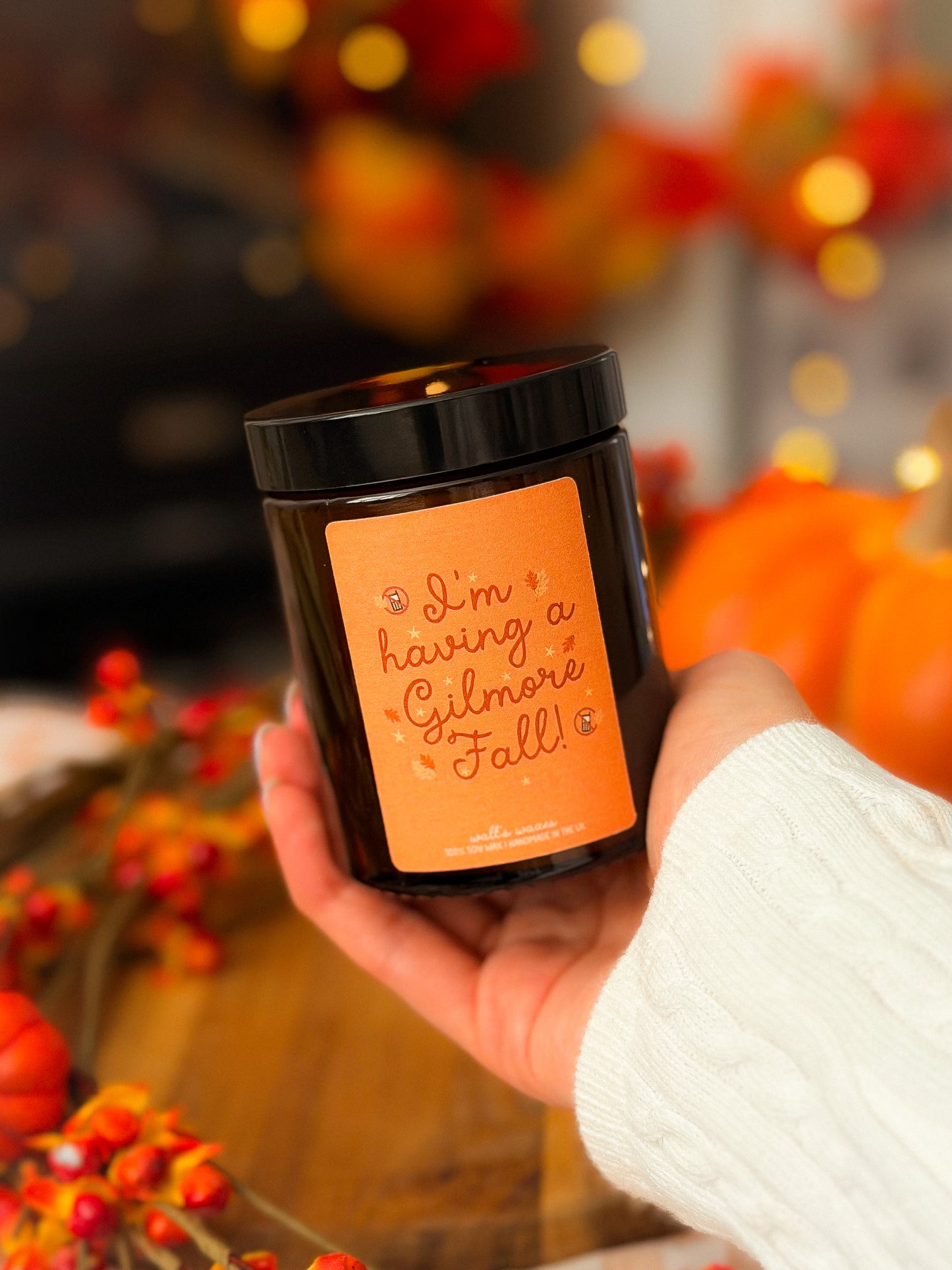 Having a Gilmore Fall Luxury Candle