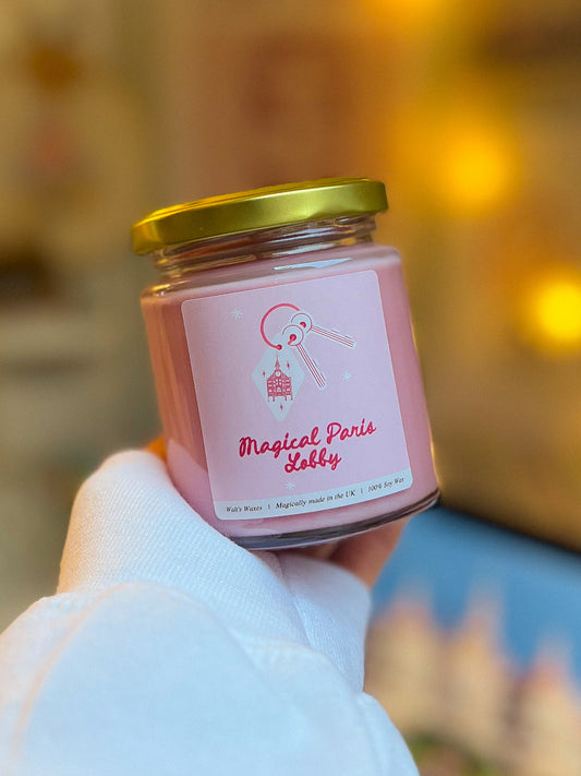 Magic Paris Hotel Lobby Candle