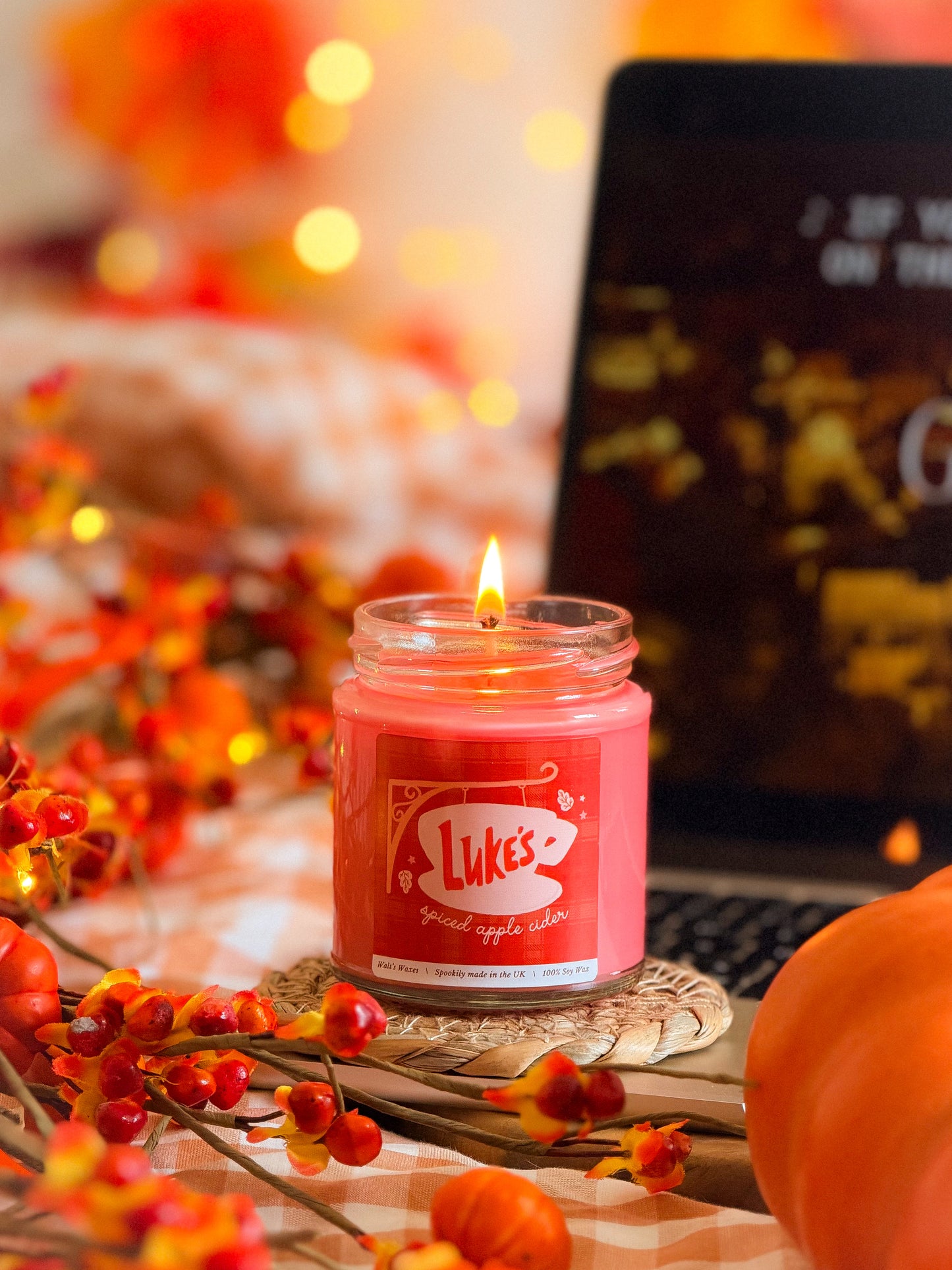 Luke's Spiced Apple Cider Candle
