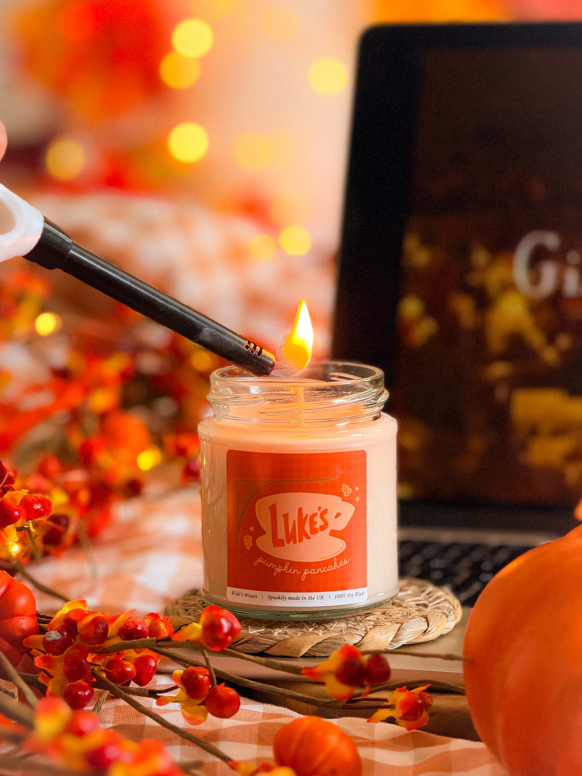 Luke's Pumpkin Pancakes Candle *NEW SCENT*
