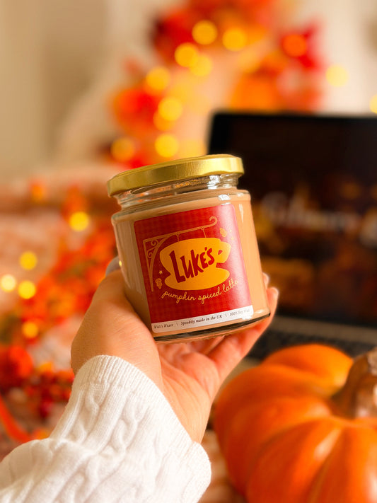 Lukes Pumpkin Spiced Latte Candle