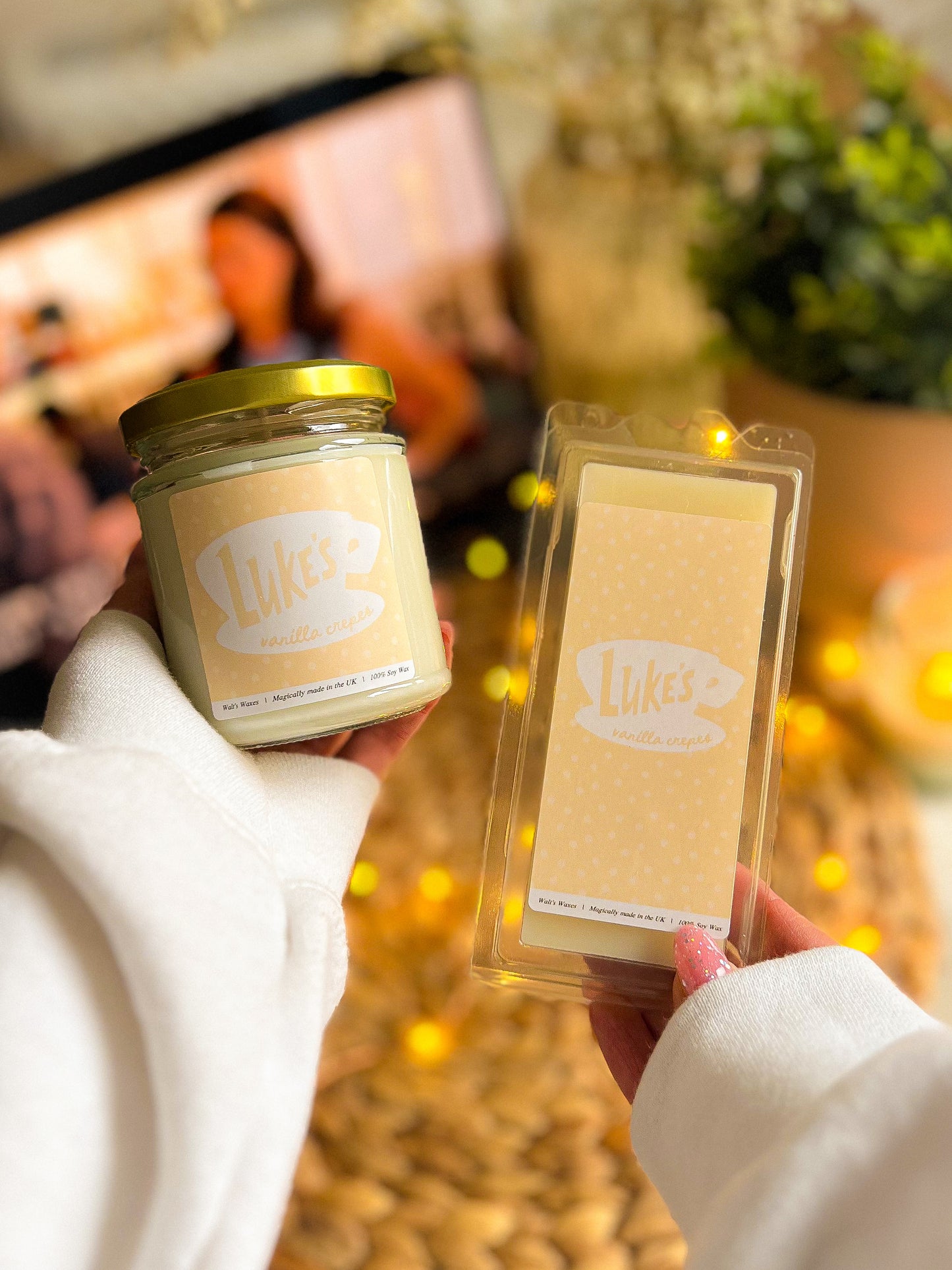 Luke's Vanilla Crepes Candle