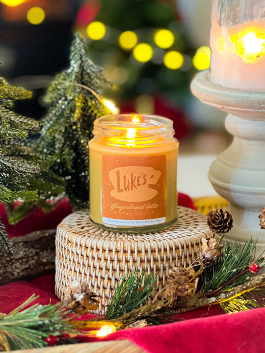The Diner Gingerbread Latte Candle