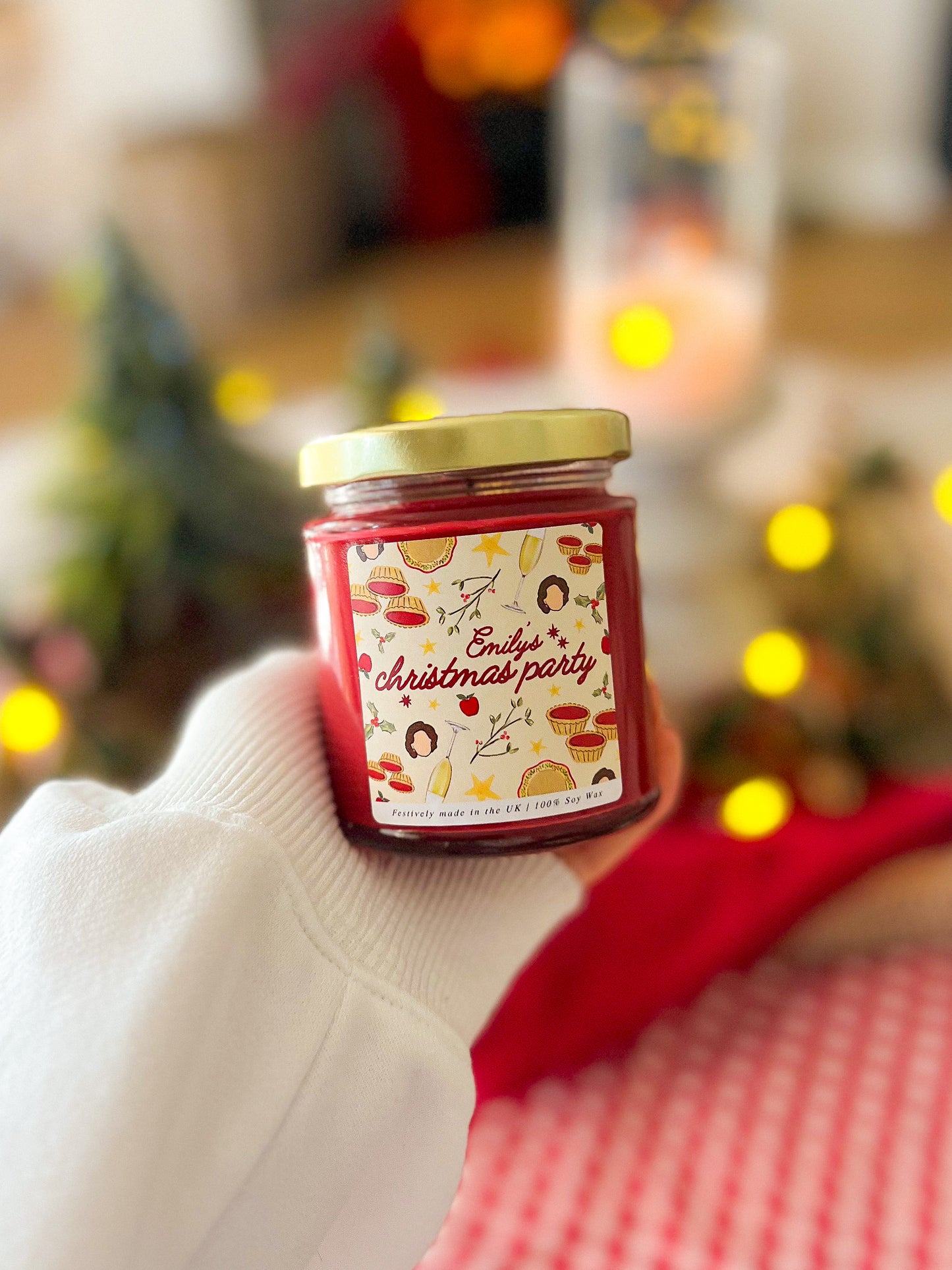 Emily's Christmas Party Candle