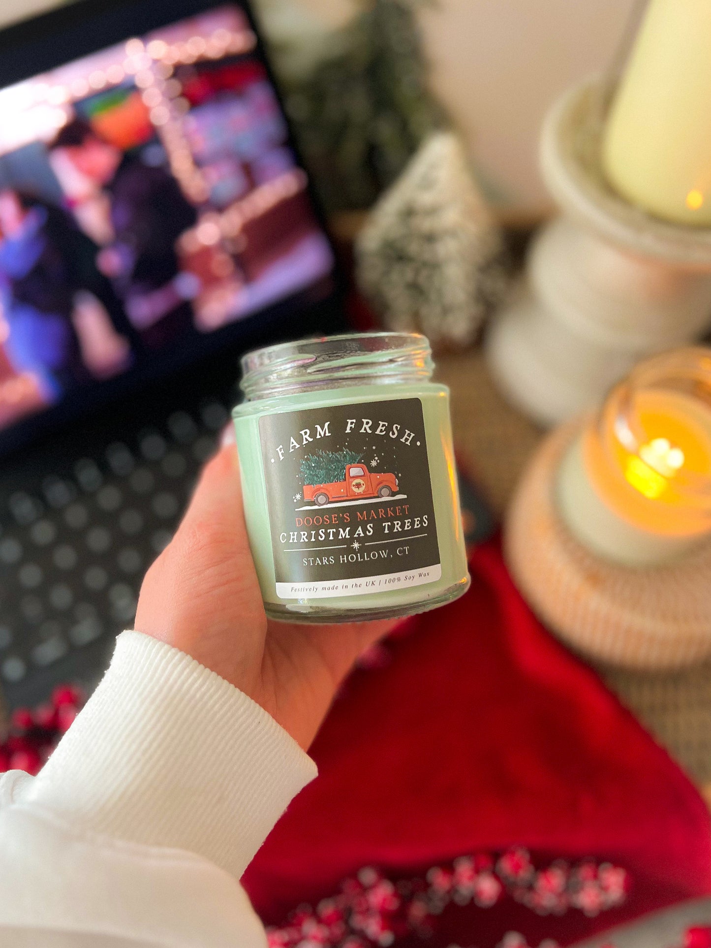 Doose's Christmas Trees Candle