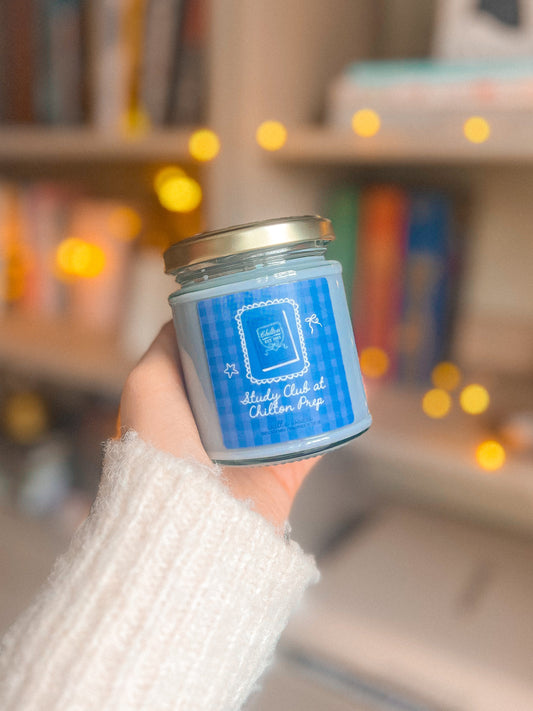 Study Club at Chilton Prep Candle