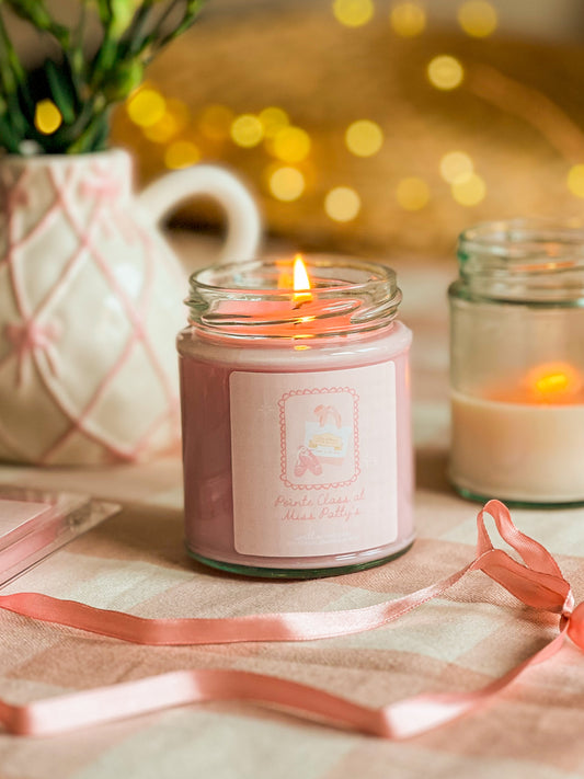 Pointe class at Miss Patty's Candle