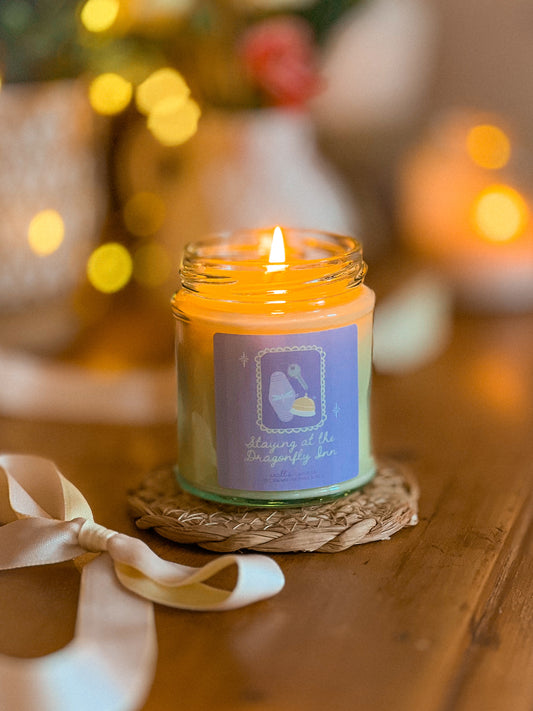 Staying at the Dragonfly Inn Candle