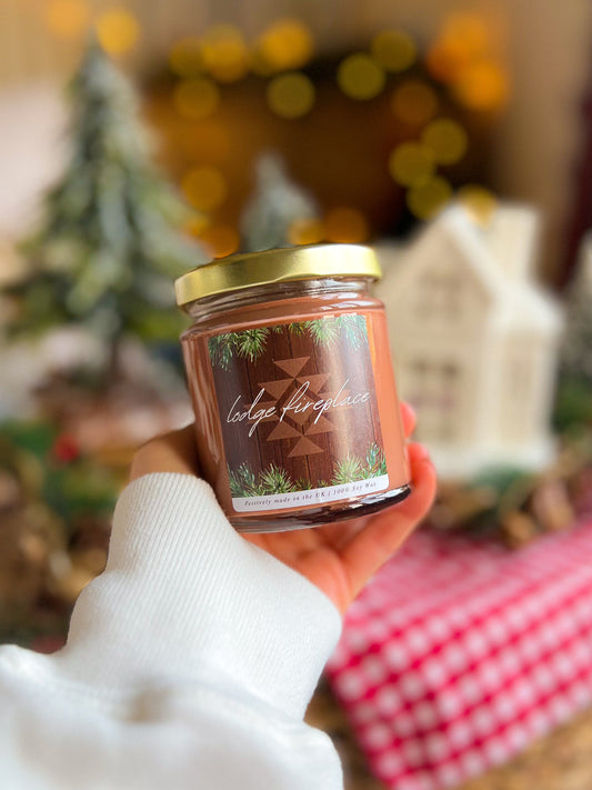 Lodge Fireplace Candle