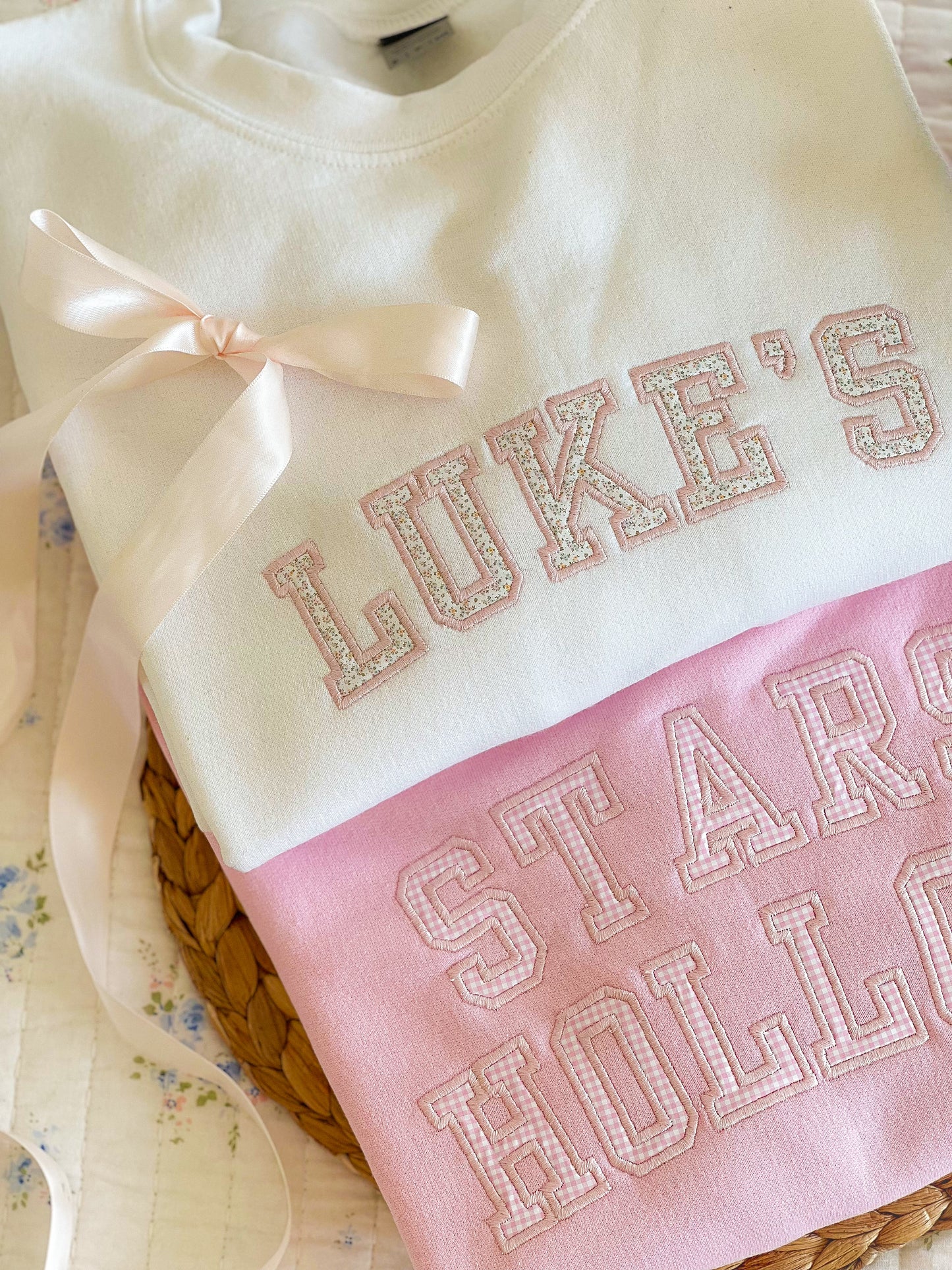 The Hollow Patchwork Sweatshirt - Ready To Ship